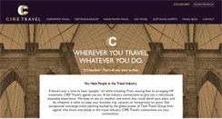 Desktop Screenshot of ciretravel.com